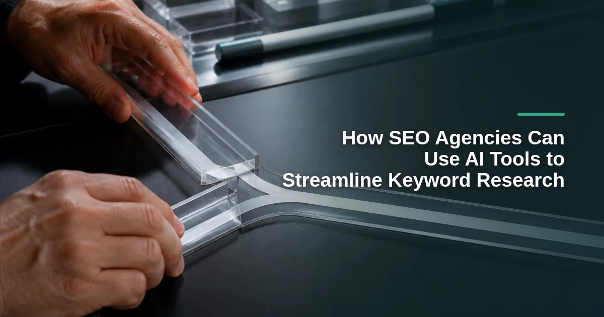 How SEO Agencies Can Use AI Tools to Streamline Keyword Research