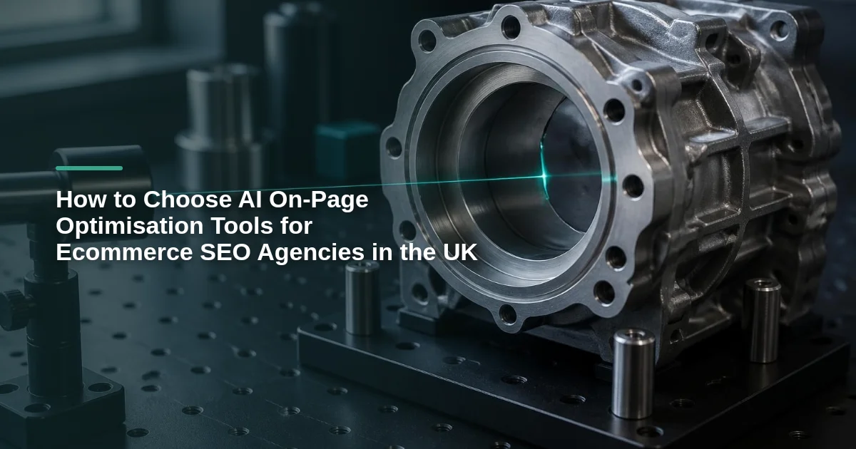 How to Choose AI On-Page Optimisation Tools for Ecommerce SEO Agencies in the UK