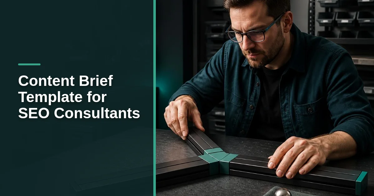 Content Brief Template for SEO Consultants: Practical UK Checklist for AI SEO Briefing